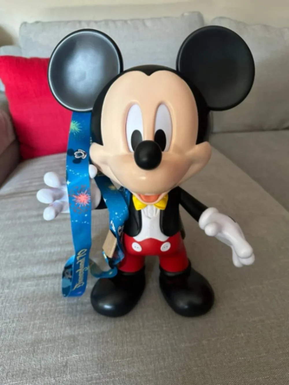 Disneyland 70th Celebration Mickey Mouse Popcorn Bucket